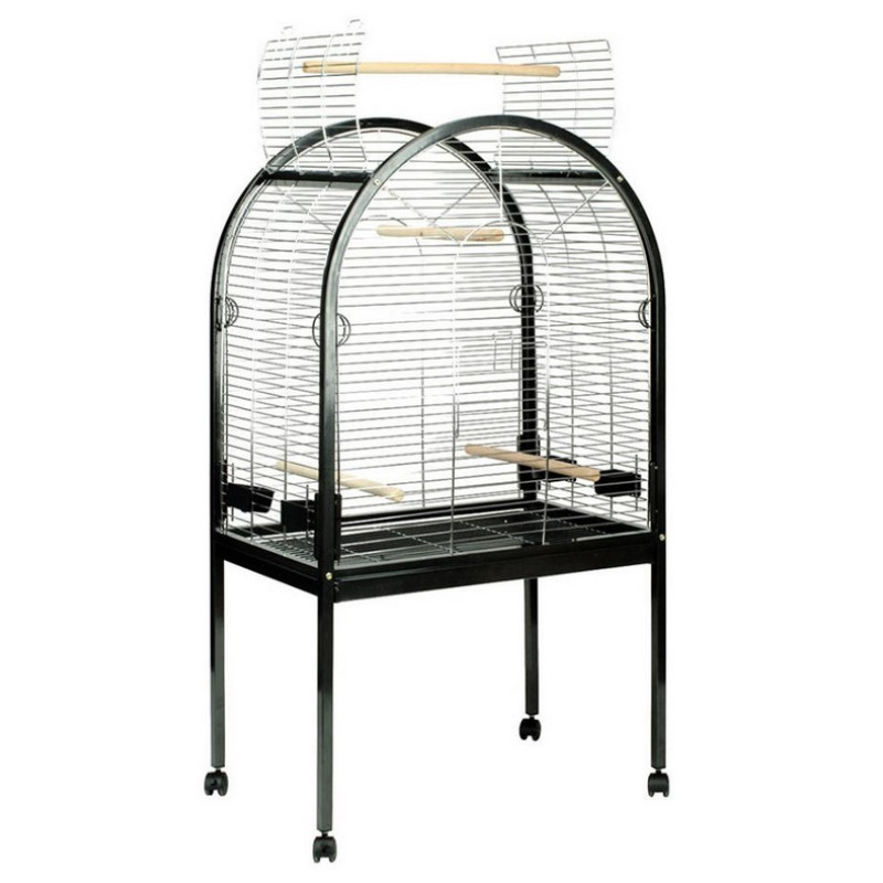 Duvo Plus Pearl Black, 90*55*155сm - būris vidējiem un lieliem papagaiļiem