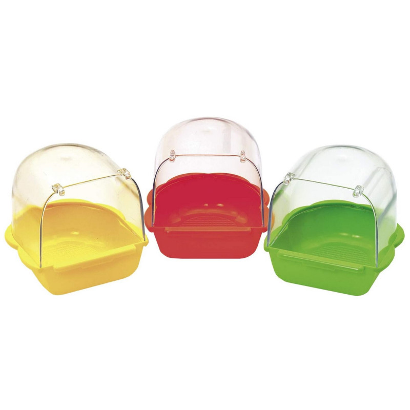 Flamingo Bath Cleopatra, 14cm - peldinātava sīkiem putniem