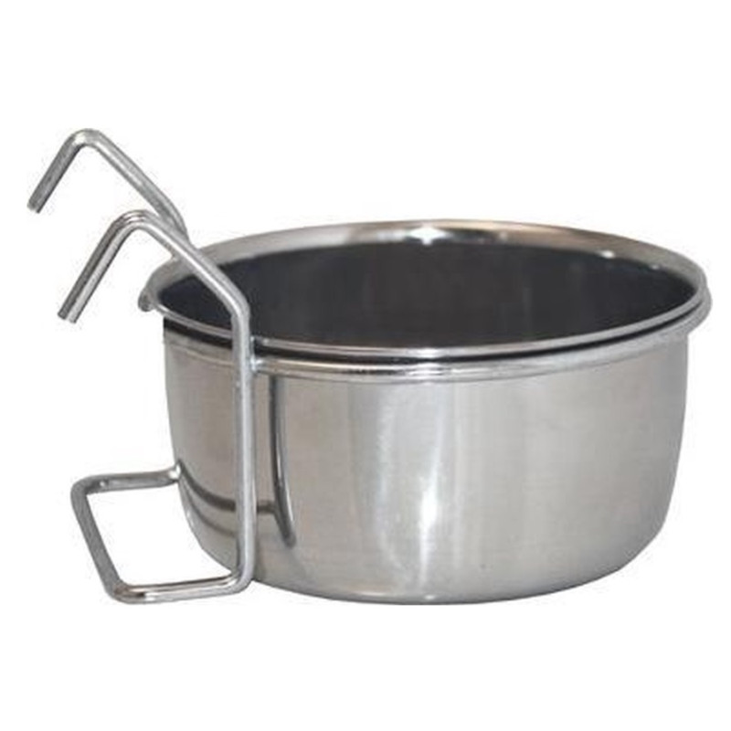 Amber Crown Feed Bowl With Hooks, 300ml - bļoda ar āķiem