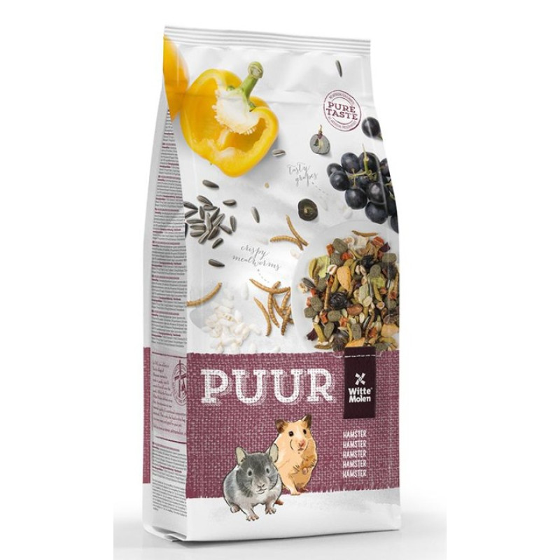 Witte Molen Puur Hamster, 400g - Premium barība kāmjiem