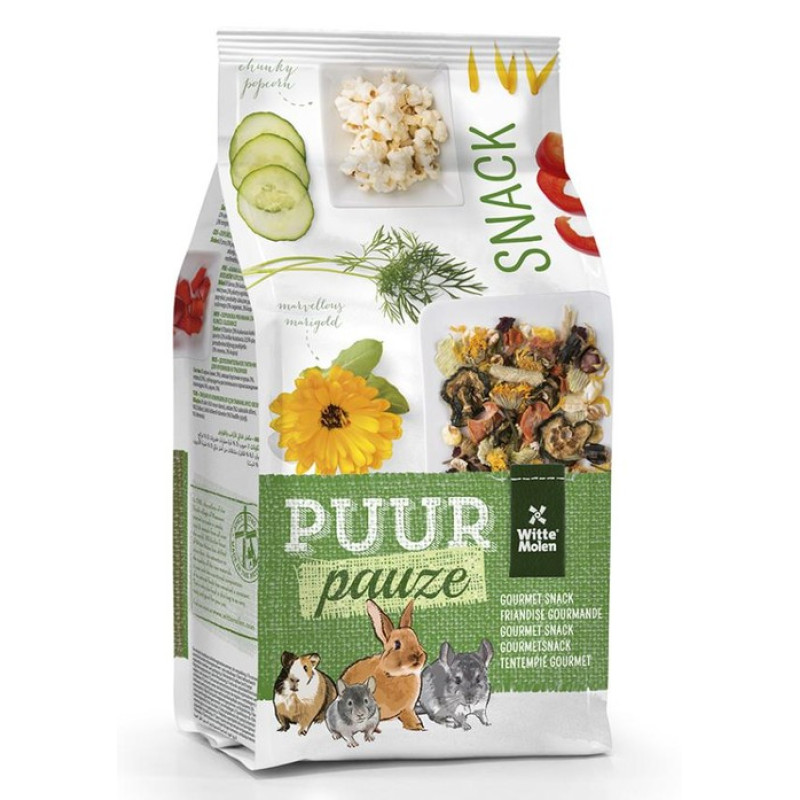Witte Molen Puur Pauze Snack Muesli, 700g - Premium maisījums visiem grauzējiem
