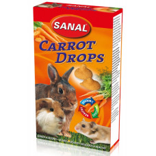 Sanal Carrot Drops, 45g - burkānu gardumi 