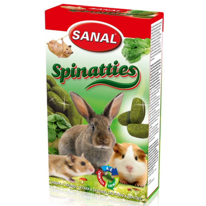 SANAL Spinatties, 45g - gardumi ar spinātiem