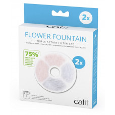Catit Fountain Filter Triple Action, 2gb - filtri dzirdnei-strūklakai