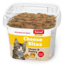 SANAL Cheese Bits, 75g - spilventiņi ar siera pildījumu