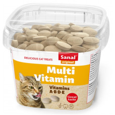 SANAL Multivitamin, 100g - multivitamīni kaķēniem un pieaugušiem kaķiem