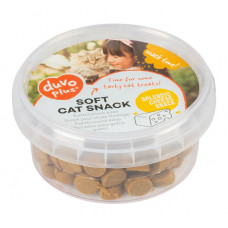 Duvo Plus Soft Cat Snack Cheese, 100g - mīksti gardumi ar sieru kaķiem