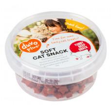 Duvo Plus Soft Cat Snack Beef, 100g - mīksti gardumi ar liellopu kaķiem