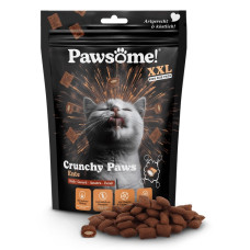 Pawsome! Crunchy Paws Ente, 150g - bezgraudu spilventiņi ar pīles gaļas pildījumu 