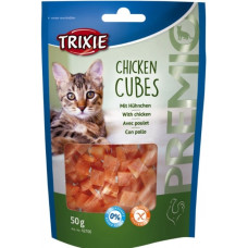 Trixie Premio Cubes, 50g - mīkstie kubiciņi ar vistu 