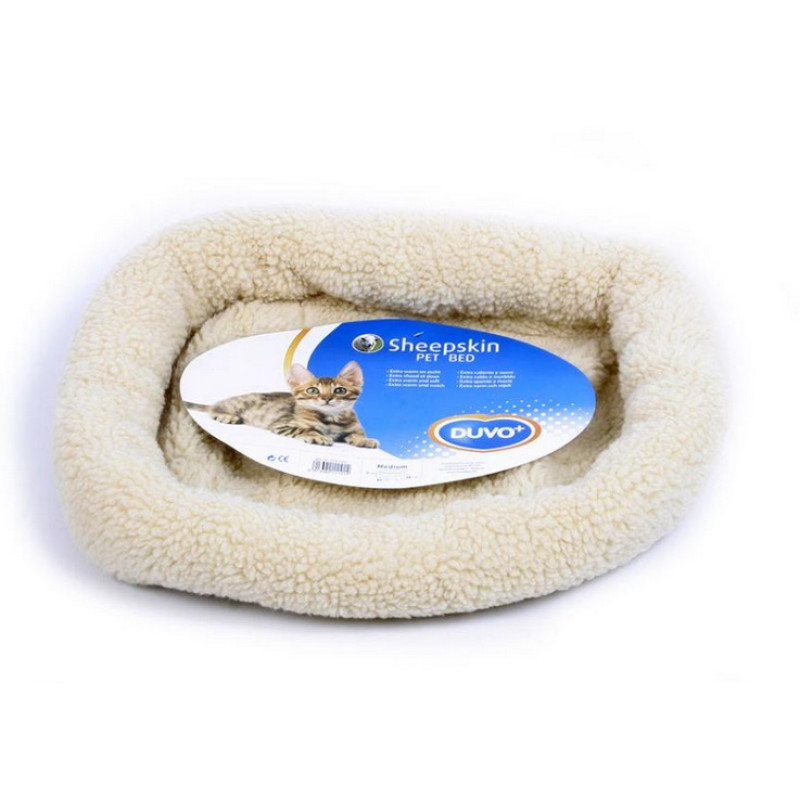 Duvo Plus Cushion Sheepskin Beige, 50*61сm - guļvieta