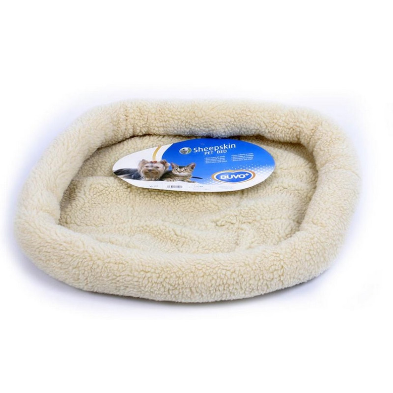 Duvo Plus Cushion Sheepskin Beige, 50*35cm - guļvieta