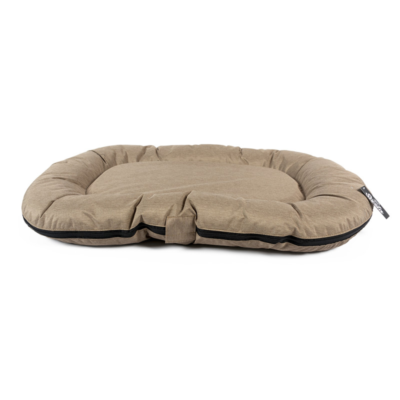 Duvo Plus Cushion Oval Siesta Beige, 100*70*10cm - guļvieta