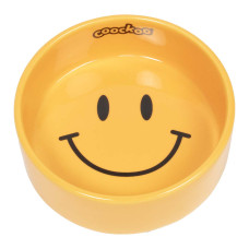 Coockoo Bowl Smiley Yellow L, 1150ml - keramikas bļoda