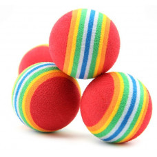 Amber Crown, Soft rainbow ball, 4gb - putu gumijas varaviksnes bumbiņas
