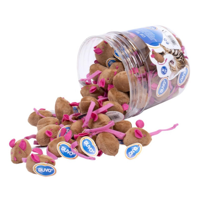 Duvo Plus Plush field mouse - plīša pelīte ar zvaniņu