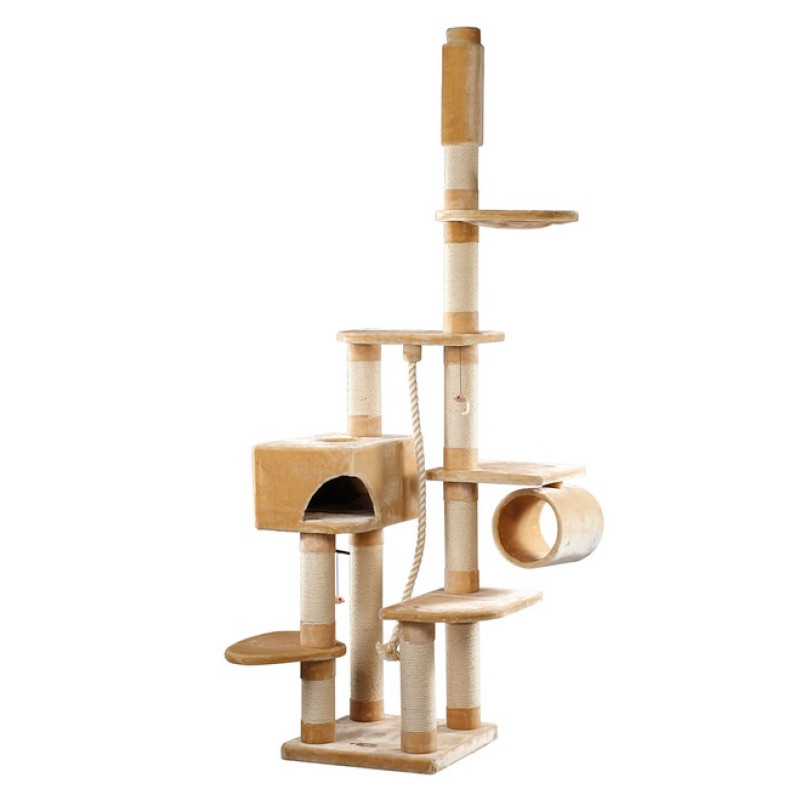 Ebi Emperiorking Sandy, 56*56*240-265cm - kaķu māja