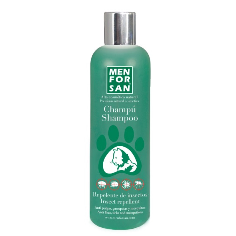 Men For San Insect Repellent Shampoo Cat, 300ml - pretparazītu šampūns kaķiem