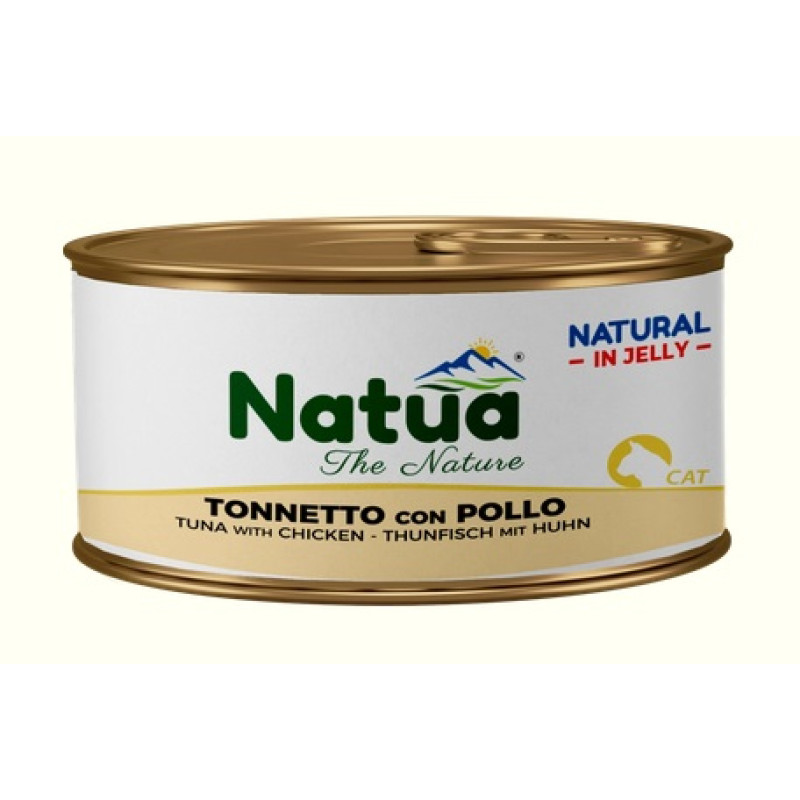 Natua Cat Tuna with Chicken Jelly, 85g - tuncis ar vistu želejā