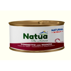 Natua Cat Tuna with Beef Jelly, 85g - tuncis ar liellopu želejā