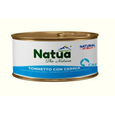 Natua Cat Tuna with Grouper Jelly, 85g - tuncis ar gruperi želejā