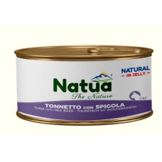 Natua Cat Tuna with Seabass Jelly, 85g - tuncis ar jūras asari želejā