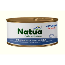 Natua Cat Tuna with Sea Bream Jelly, 85g - tuncis ar jūras breksi želejā