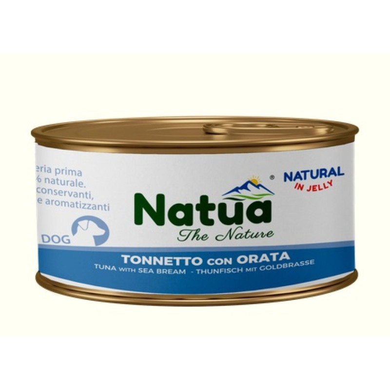 Natua Dog Tuna with Sea Bream Jelly, 150g - tuncis ar jūras breksi želejā