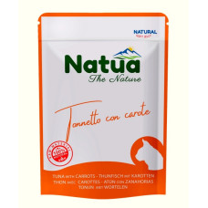 Natua Cat Tuna with Carrots Soft Jelly, 70g - tuncis ar burkāniem mīkstajā želejā