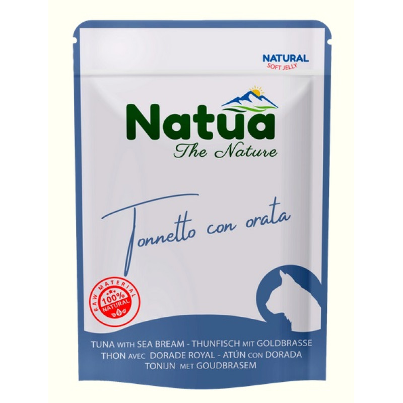 Natua Cat Tuna with Schrimps Soft Jelly, 70g - tuncis ar garnelēm mīkstajā želejā