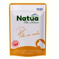 Natua Cat Chicken with Carrots Soft Jelly, 70g - vista ar burkāniem mīkstajā želejā
