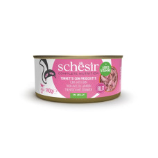 Schesir Cat Tuna with Ham in Jelly 140g - полноценное питание тунец и ветчина в желе