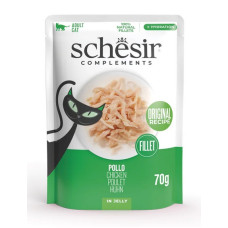 Schesir Cat Chicken In Jelly, 70g - papildbarība - vista želejā