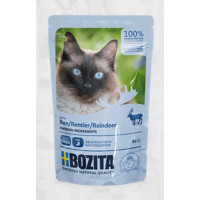 AKCIJA 1+1 Bozita Reindeer Sauce, 85g - bezgraudu gaļas gabaliņi ar ziemeļbriedi mērcē