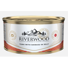 Riverwood Tuna with Shirasu in Jelly, 85g - tuncis un anšovi želejā