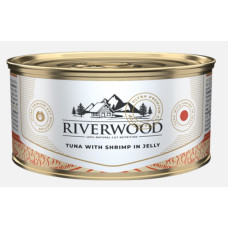 Riverwood Tuna with Schrimp in Jelly, 85g - tuncis un garneles želejā