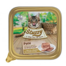Stuzzy Cat Pate Chicken & Liver, 100g - pastēte ar vistu un aknām kaķiem