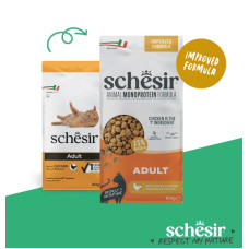 Schesir Adult Chicken, 10kg - sausā barība ar svaigu vistu pieaugušiem kaķiem