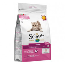 Schesir Kitten, 1,5kg - sausā barība ar vistu kaķēniem