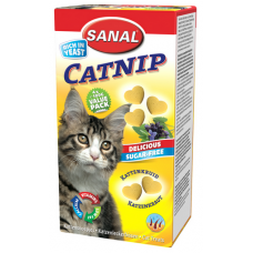 SANAL Catnip, 30g - vitamīni ar kaķu mētru kaķēniem un kaķiem