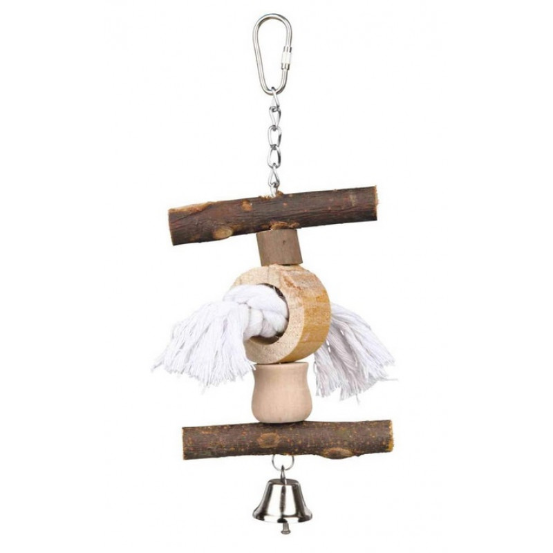 Trixie Natural Living Toy, 20cm - rotaļlieta maziem un vidējiem putniem