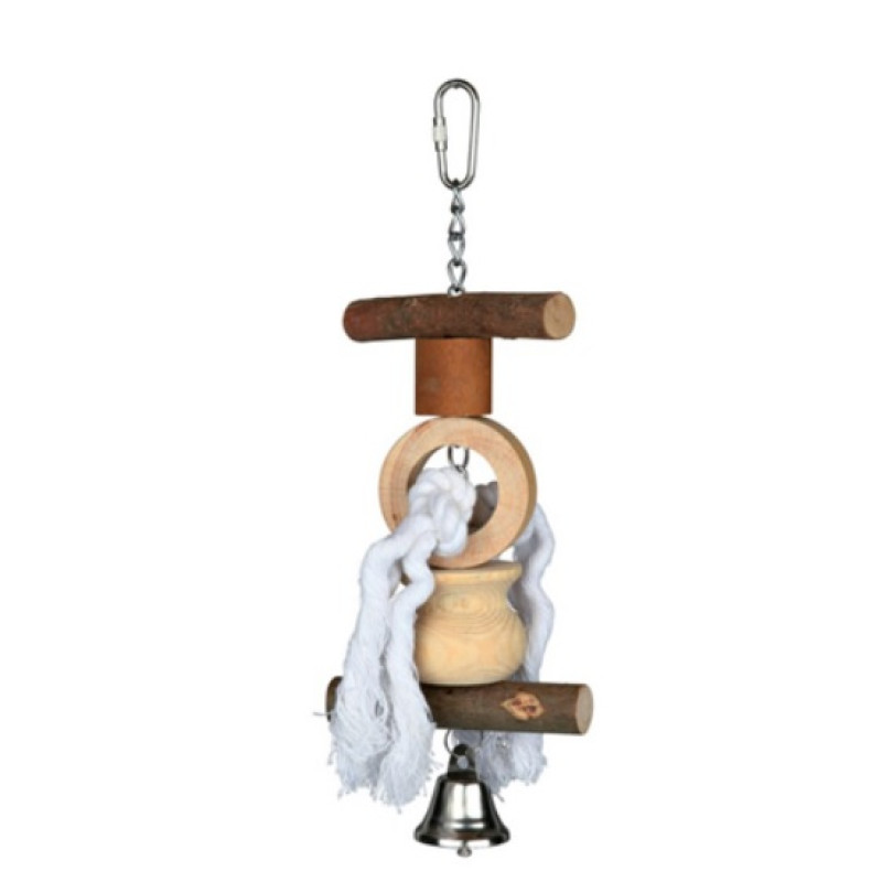 Trixie Natural Living Toy, 38cm - rotaļlieta vidējiem papagaiļiem