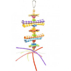 Duvo Plus Pendant with toys L, 29,2cm - rotaļlieta vidējiem un lieliem papagaiļiem