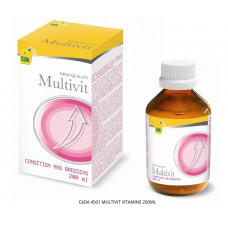 CéDé Multivit, 200ml - vitamīnu un aminoskābju komplekss putniem