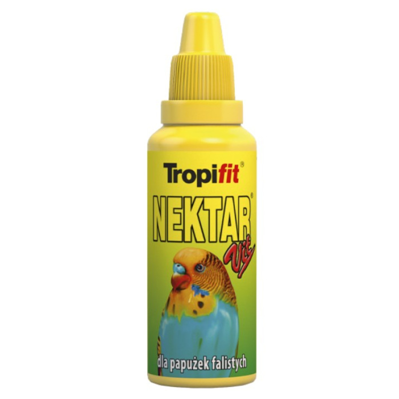 Tropical Nektar-Vit Budgies, 30ml - vitamīni viļņainiem papagaiļiem