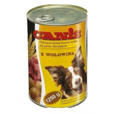 Canis Beef, 1250g - konservi ar liellopu suņiem