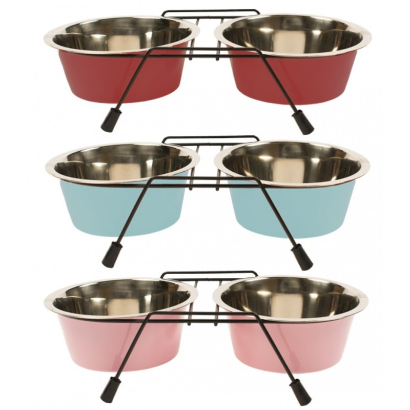 Duvo Plus Dinner Set, 2*470ml - statīvs ar bļodām