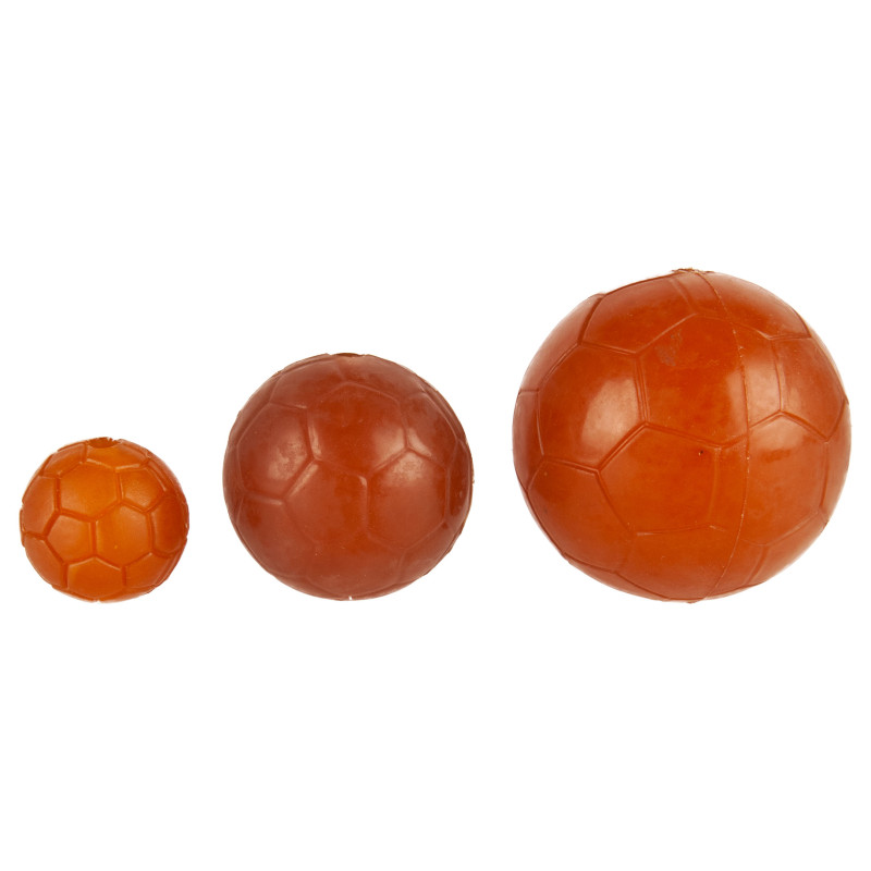 Chuckle City 100% Organic Rubber Football, 9cm - dabīgs organisks kaučuks ar vaniļas aromātu