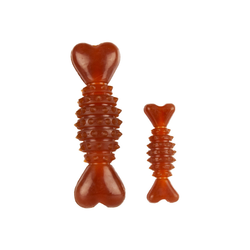 Chuckle City 100% Organic Rubber Bone, 20cm - dabīgs organisks kaučuks ar vaniļas aromātu