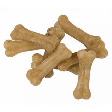Duvo Plus Bone, 8gab, 7.5cm - košļājamie kauli no presētam liellopa ādām